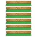 Kraft Tool Co. CC454-01 24 in. Green Nylex Soft Finish Broom Head, 6PK CC454-01-6